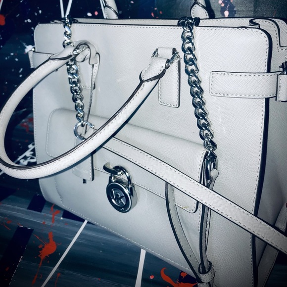 Michael Kors Hamilton Satchel Shoulder Bag Handbag Purse - Picture 15 of 16